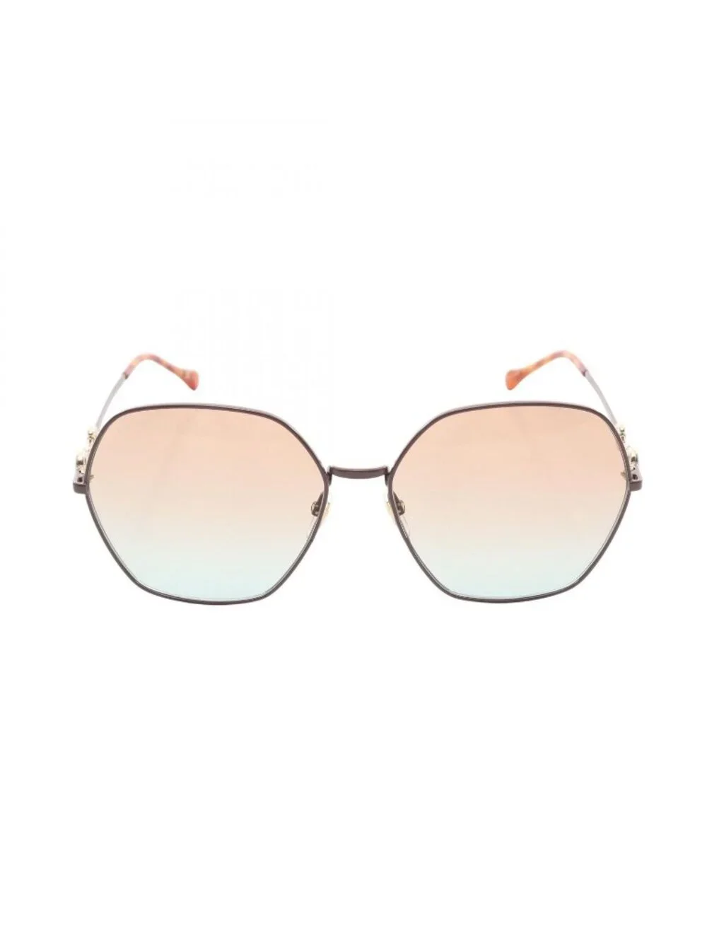 Gucci Sunglasses Hexagon Eyewear